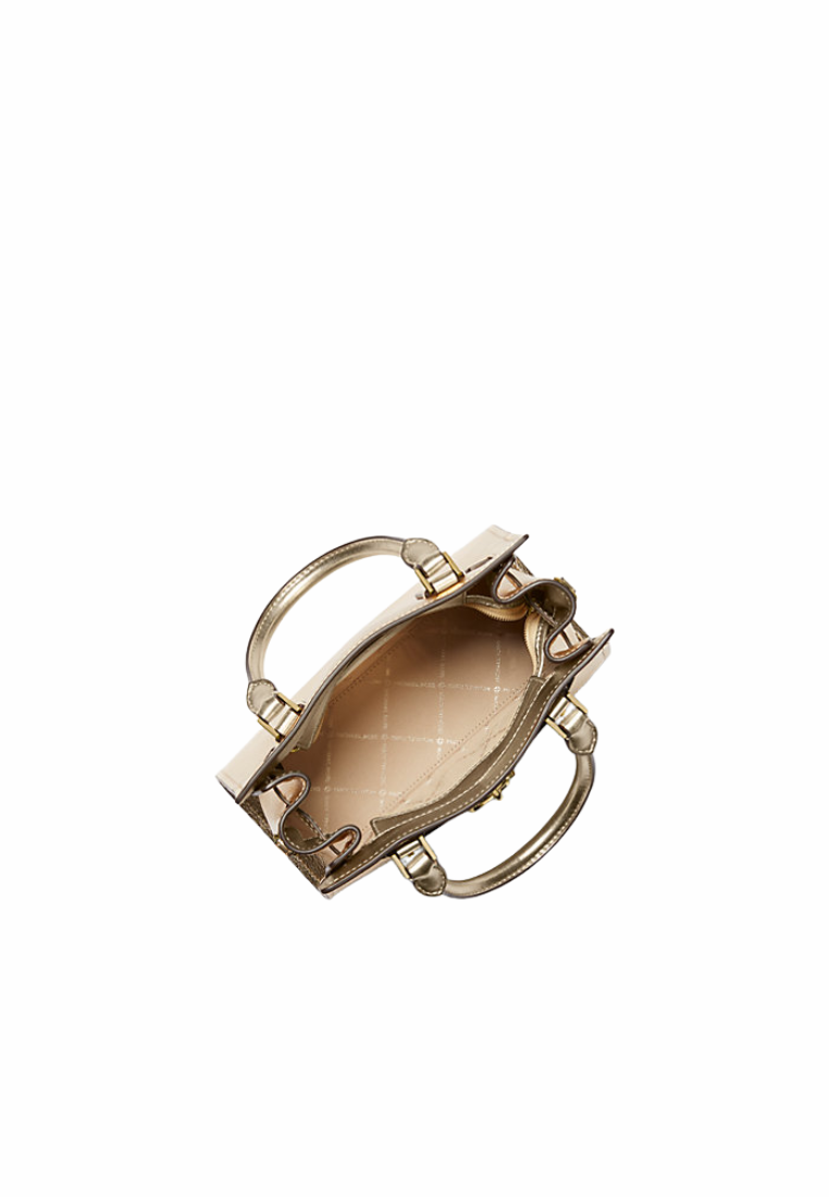 Michael Kors Hamilton Top Handle In Pale Gold 35S4GHMS1M