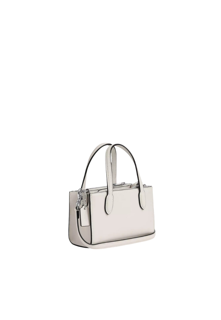 Coach Nina Mini Tote Bag In Chalk CT804