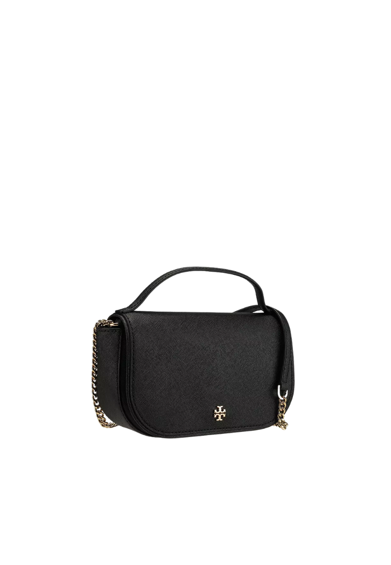 Tory Burch Emerson Top Handle Crossbody Bag In Black 1348412