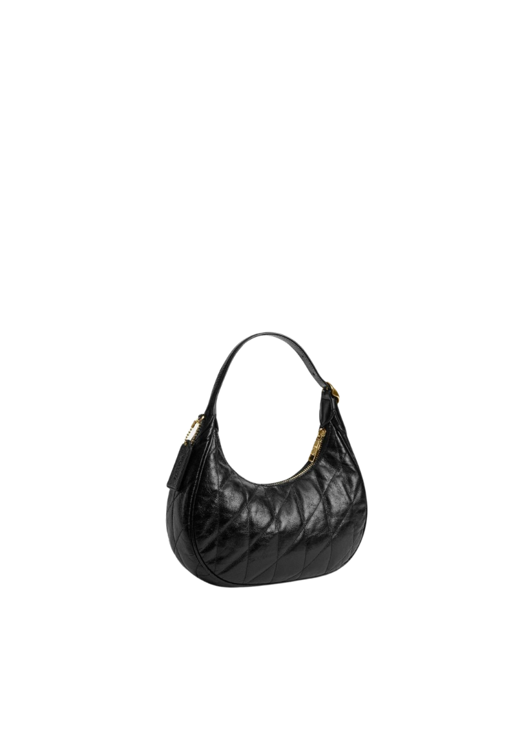 Coach Emily Shoulder Bag With Quilting In Black CDX21