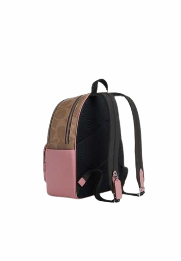 Coach Court Backpack Backpack In Tan Dusty Pink CCK72