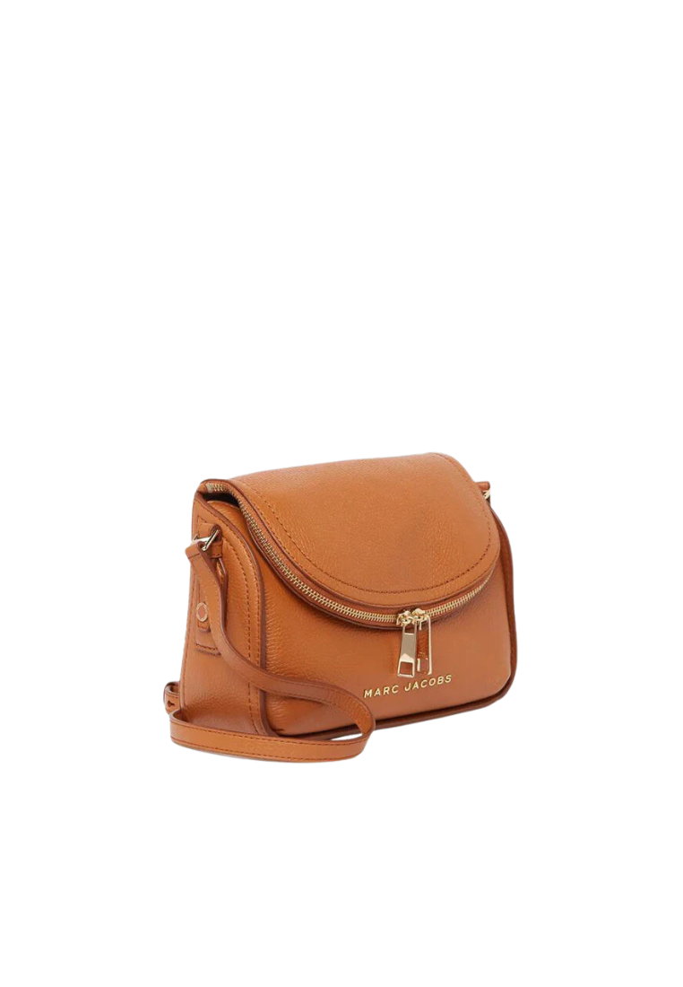 Marc Jacobs The Groove Leather M0016932 Mini Messenger In Smoked Almond