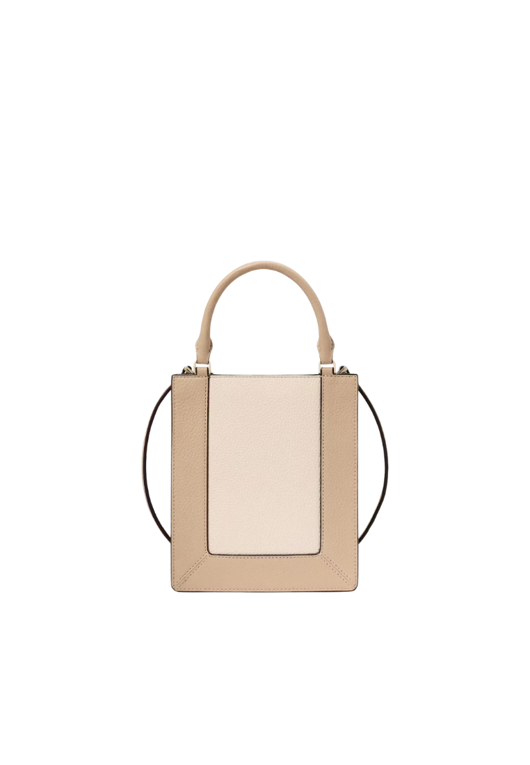 Kate Spade Lena Colorblock Mini Tote Bag In Light Sand KI885