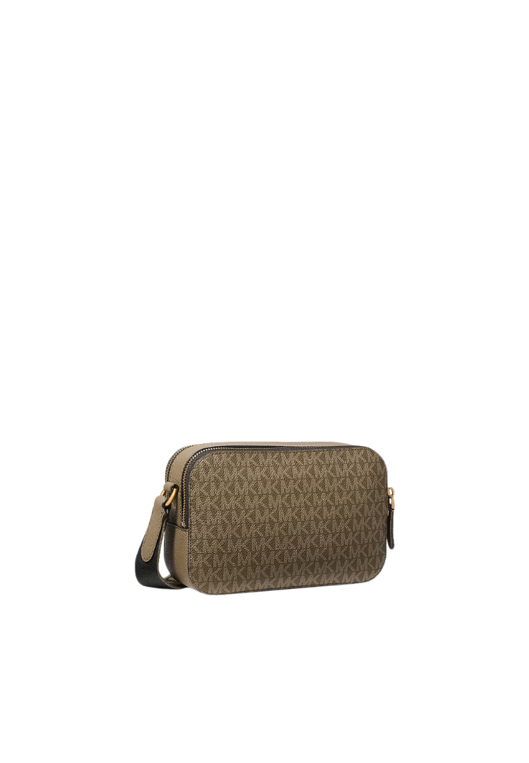 ( PREORDER ) Michael Kors Hudson Signature Logo Camera Crossbody Bag In Loden 33F6GHDC2B