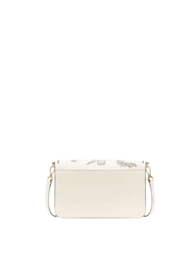 Kate Spade Madison Perforated Willow Convertible Shoulder Bag In Meringue KL036