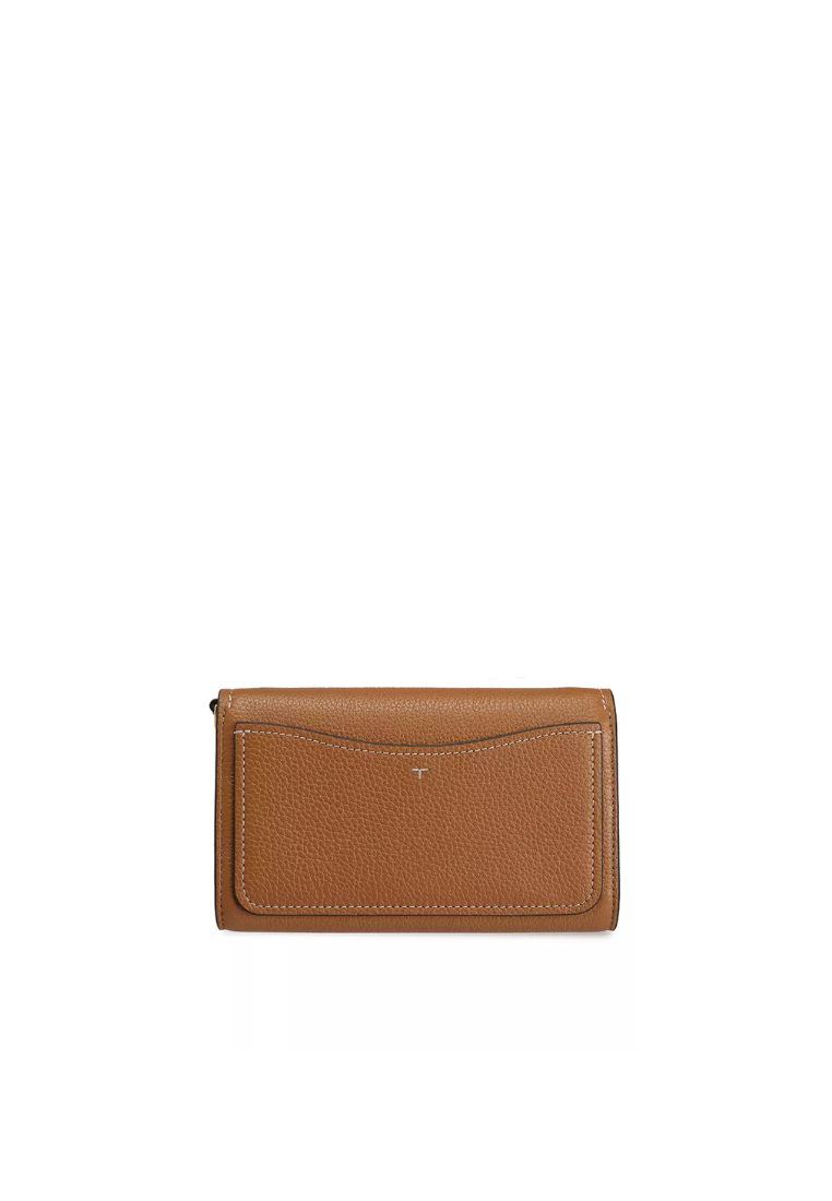 Tory Burch Thea Crossbody Bag With Flat Wallet In Tiramisu 146467