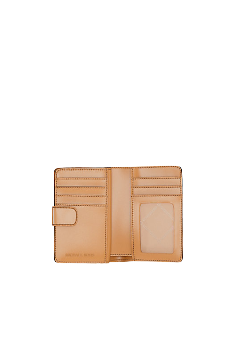 Michael Kors Jet Set Wallet Medium Two-Tone Logo In Deer Multi 35F4Gtvf6B