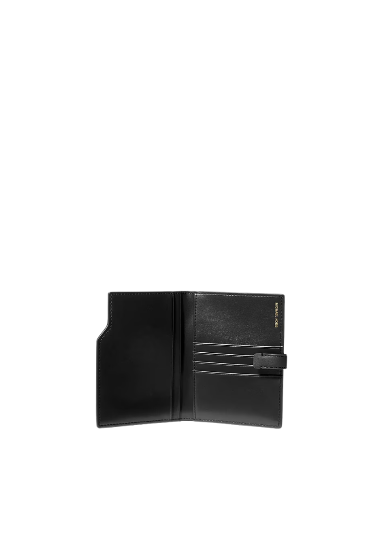 ( PREORDER ) Michael Kors Jet Set Passport Wallet In Black 32F5GJ6T1L