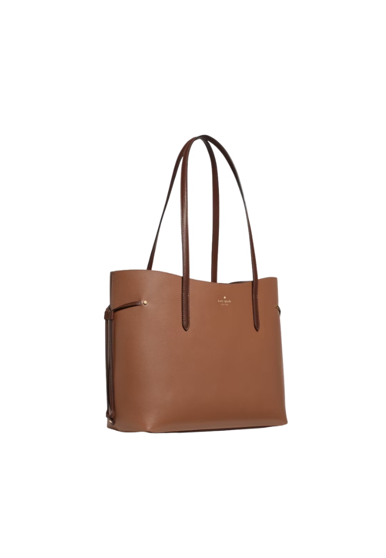 ( PREORDER ) Kate Spade Cleo Tote Bag In Warm Gingerbread Multi KP276