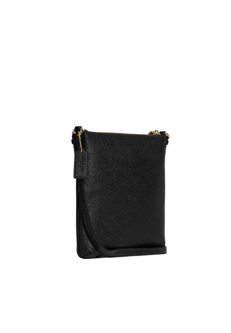 Coach Mini Rowan File Bag CE871 With Crossgrain Leather In Black