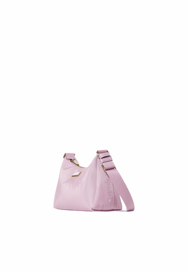 Kate Spade Carter Nylon Small Shoulder Bag In Lavender Smoke KL967