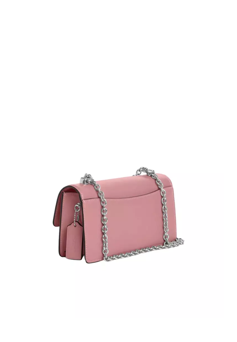 Coach Eliza Flap Shoulder In True Pink CP008