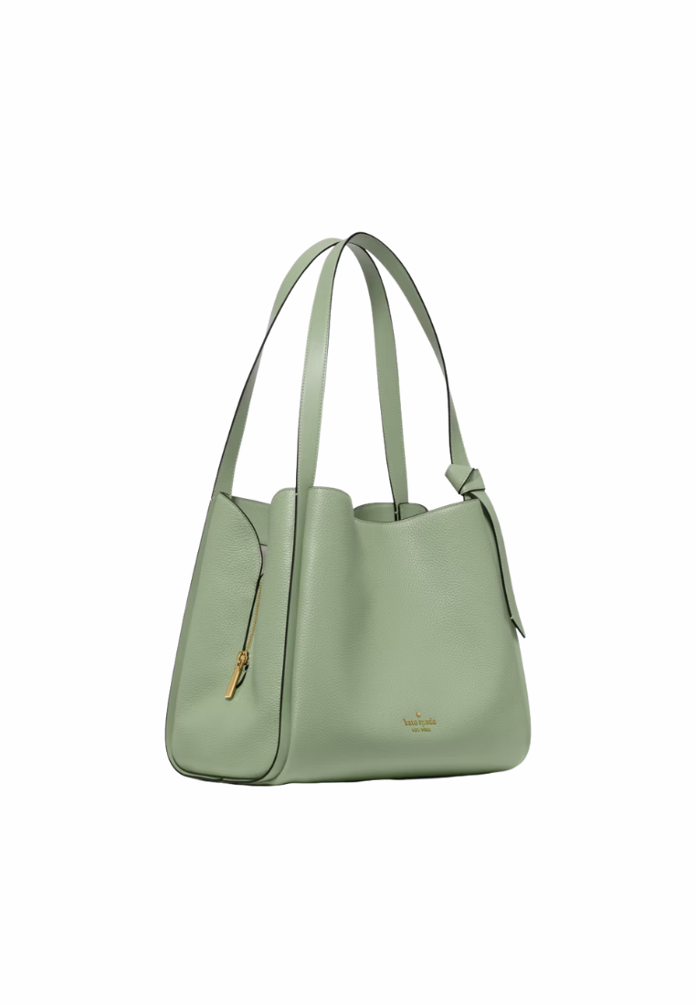 Kate Spade Knott Caryall Large Shoulder Bag In Balsam Green KM663