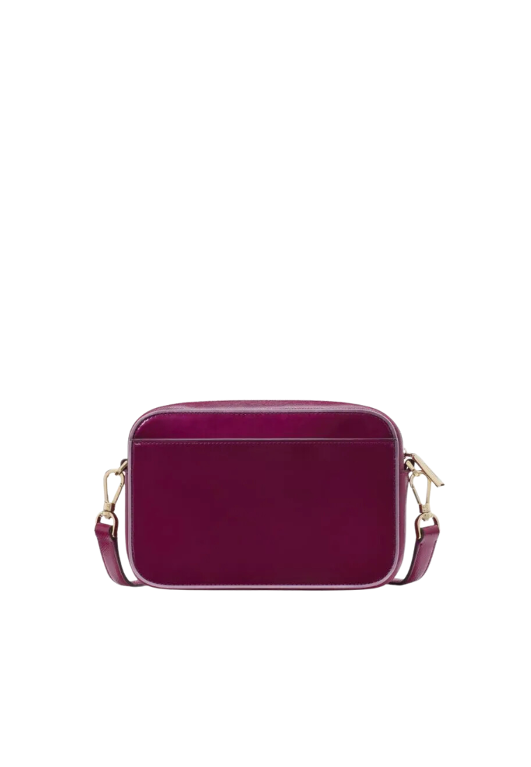 Kate Spade Oh Snap Crossbody Mini Camera Bag In Dark Raspberry KJ054