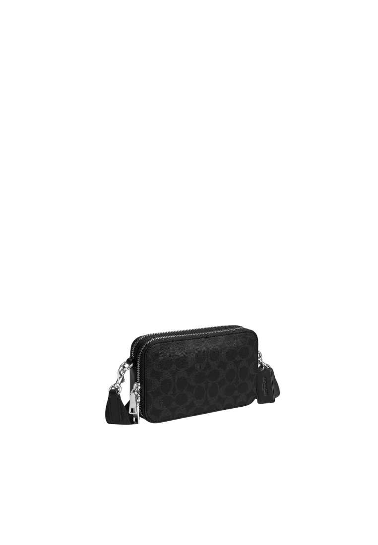 ( PREORDER ) Coach Clinton Crossbody Bag In Signature Black CFT68