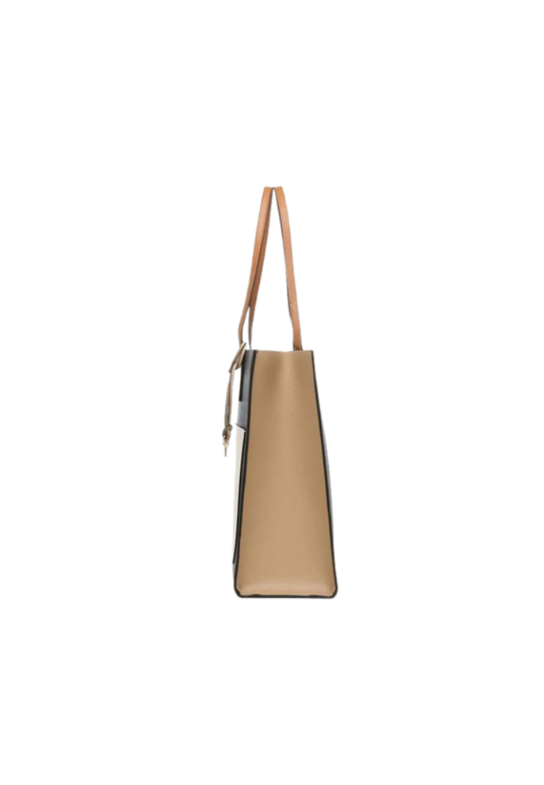 Marc Jacobs The Grind Colorblocked M0016131 Tote Bag In Smoked Almond Multi