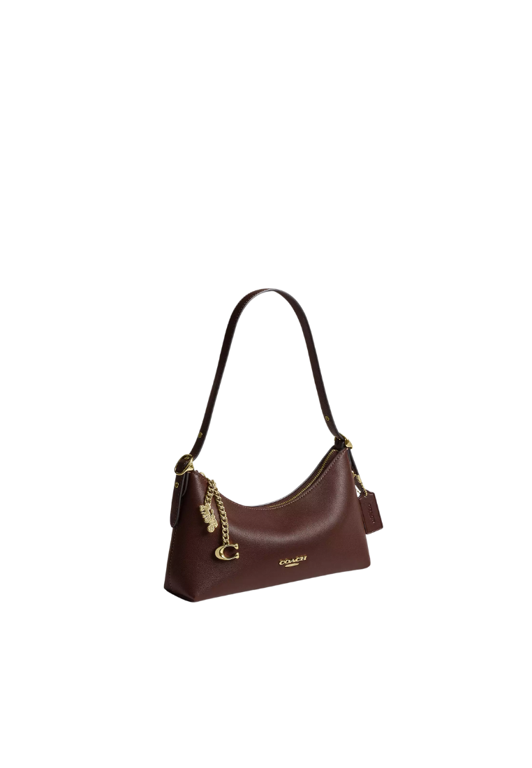 ( PREORDER ) Coach Emeilia Shoulder Bag In Maple CFO89