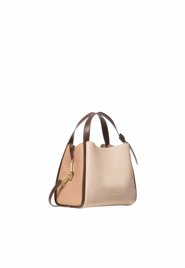 Kate Spade Knott Colorblock Convertible Carryall Handbag In Milk Glass KM664