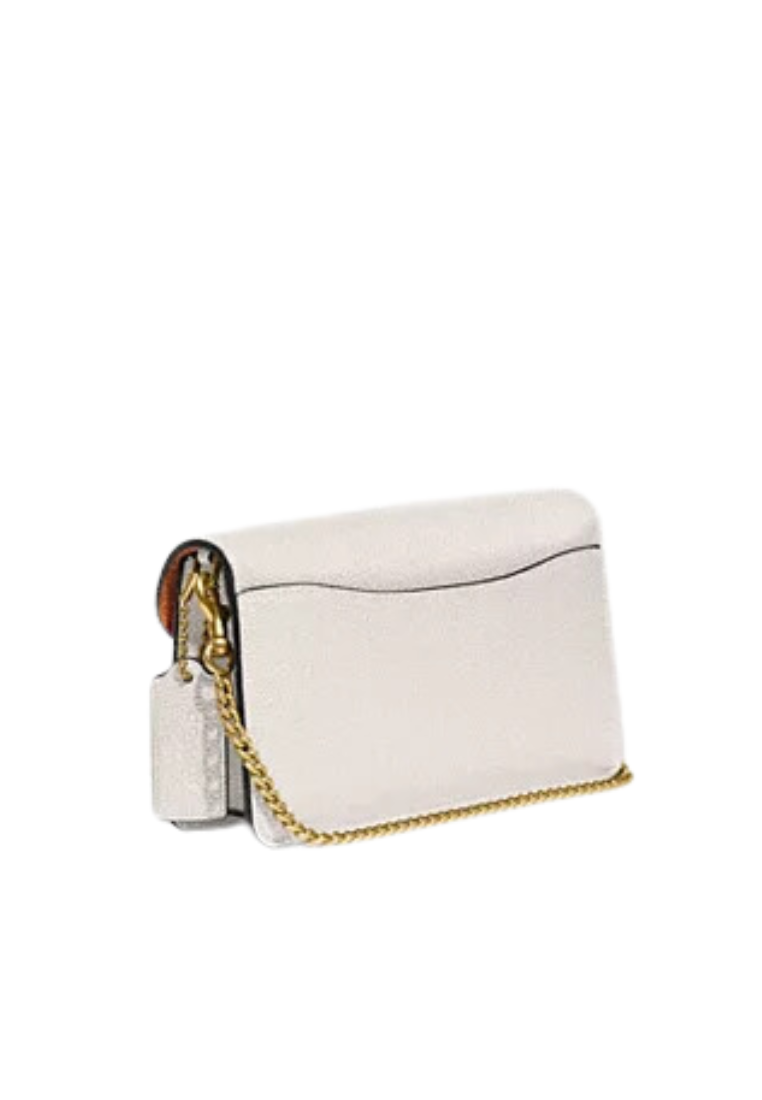 ( PREORDER ) Coach Tabby
 Crossbody Bag Chain Clutch In Brass Chalk CE772