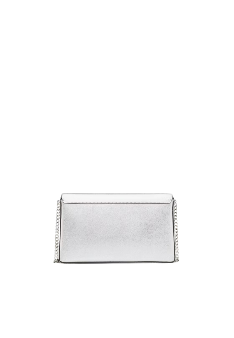 Kate Spade Kenzie Metallic Small Convertible Crossbody Bag In Lunar Light KI964