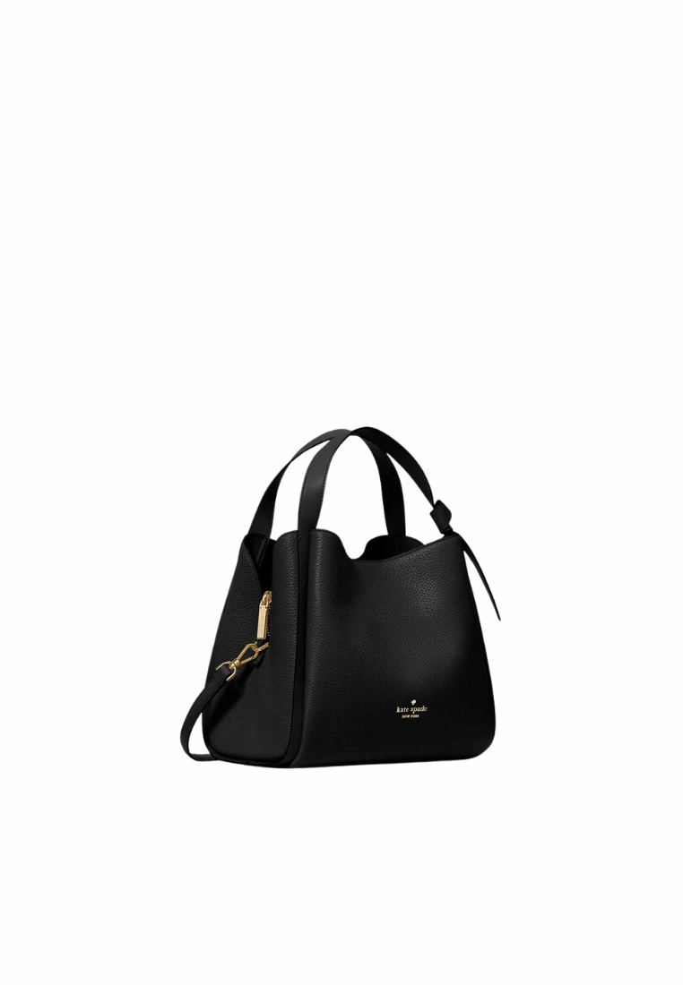 Kate Spade Knott Convertible Carryall Handbag In Black KM666