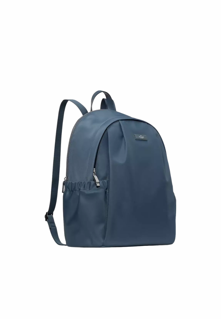 Kate Spade Carter Nylon Large Backpack In Bluestone KL962