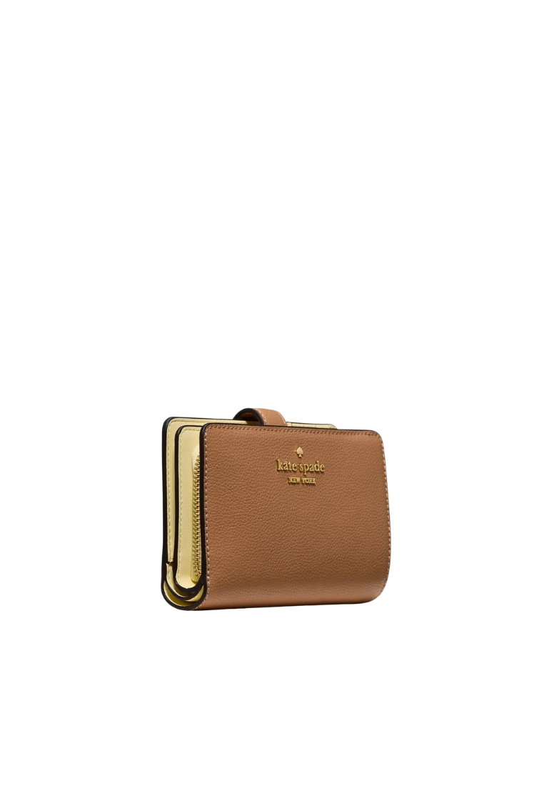 Kate Spade Medium Bifold Wallet In Tuscan Brown KN751