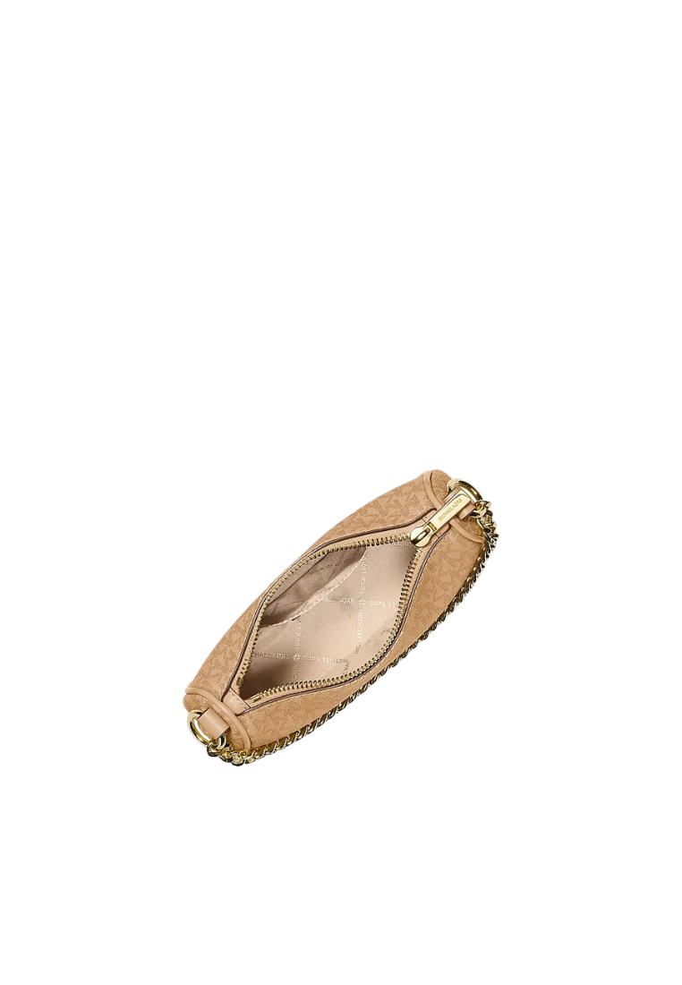Michael Kors Carmela Small Signature Logo Convertible Crossbody Bag In Camel 35F4G1QC5V