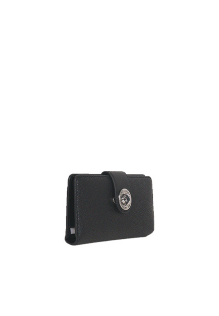 Marc Jacobs Turnlock Wallet In Black 4F4SMP011S01