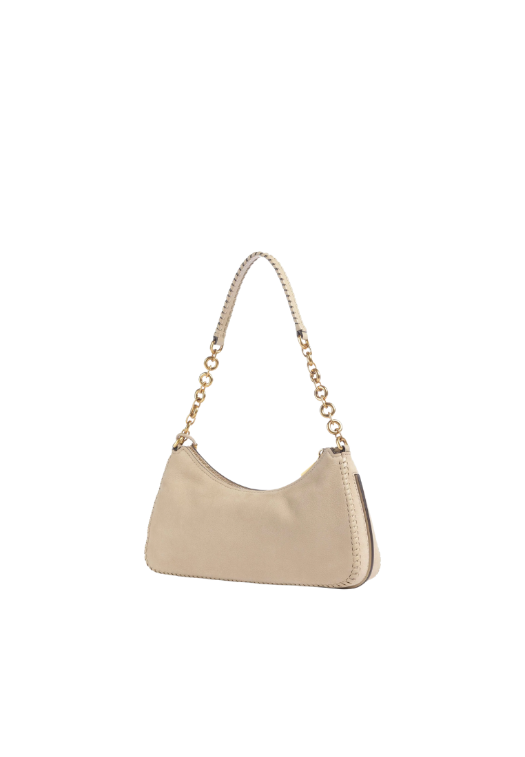 ( PREORDER ) Michael Kors Nolita Medium Pebbled Leather Shoulder Bag In Khaki 32T6AY5W6Y