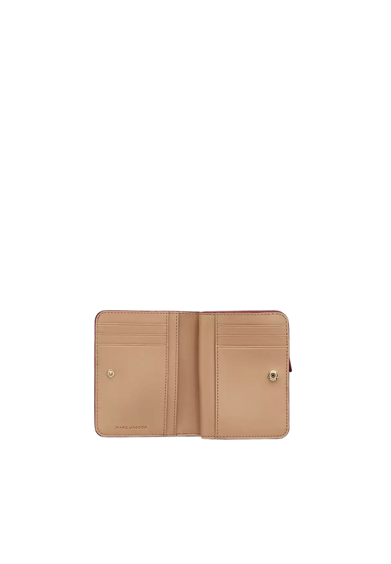 Marc Jacobs The Pebble J Marc Mini Compact Wallet In Siren 2F5SMP066S01