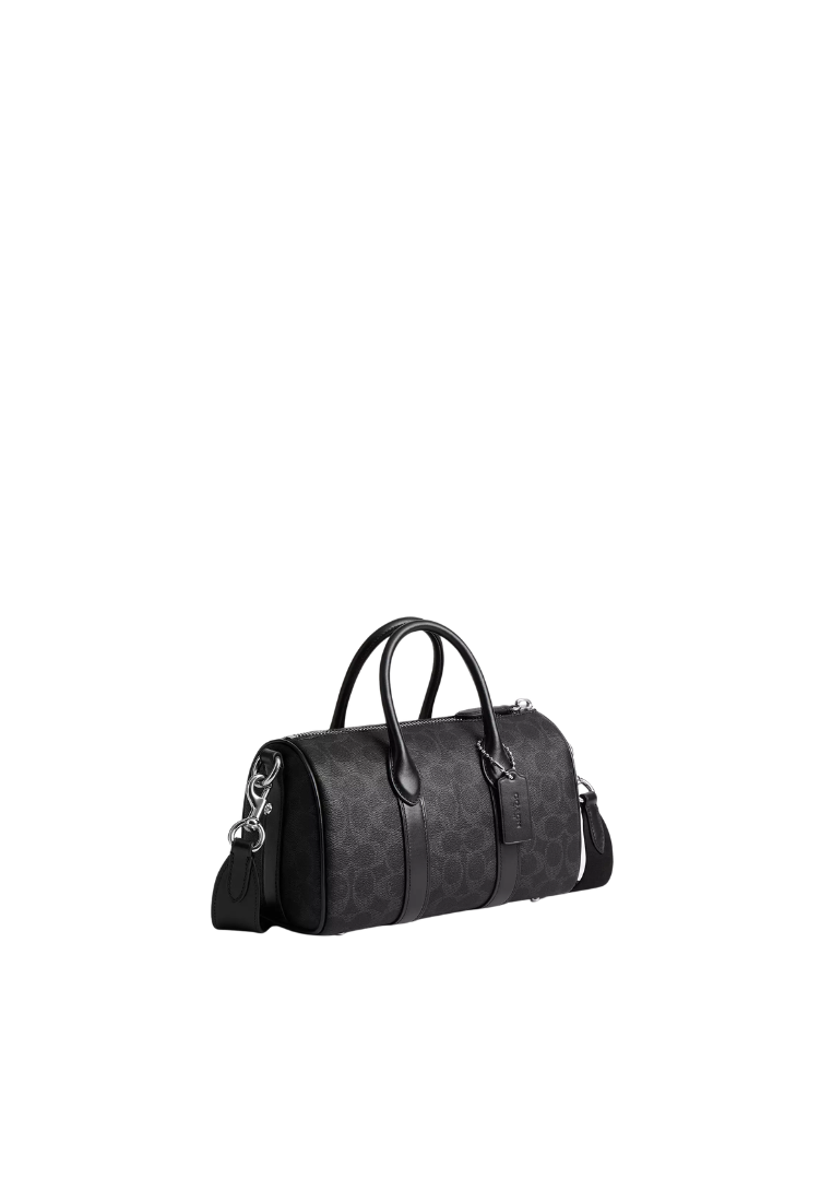 ( PREORDER ) Coach Compass 25 Crossbody Bag In Signature Black CFP94