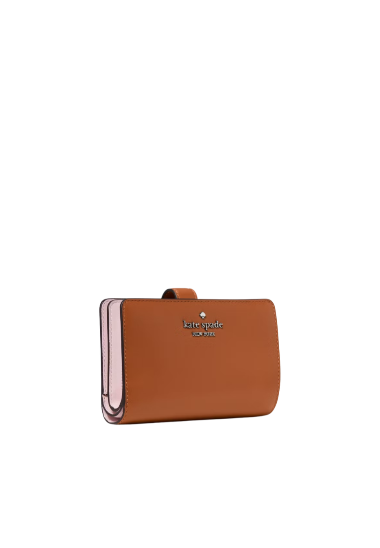 Kate Spade Medium Bifold Wallet In Warm Ginger KN754