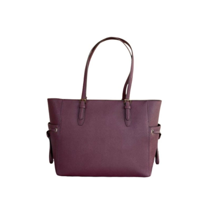 ( AS IS ) Michael Kors Large Gilly 35S1G2GT7L Drawstring Tote Bag In Bordeaux