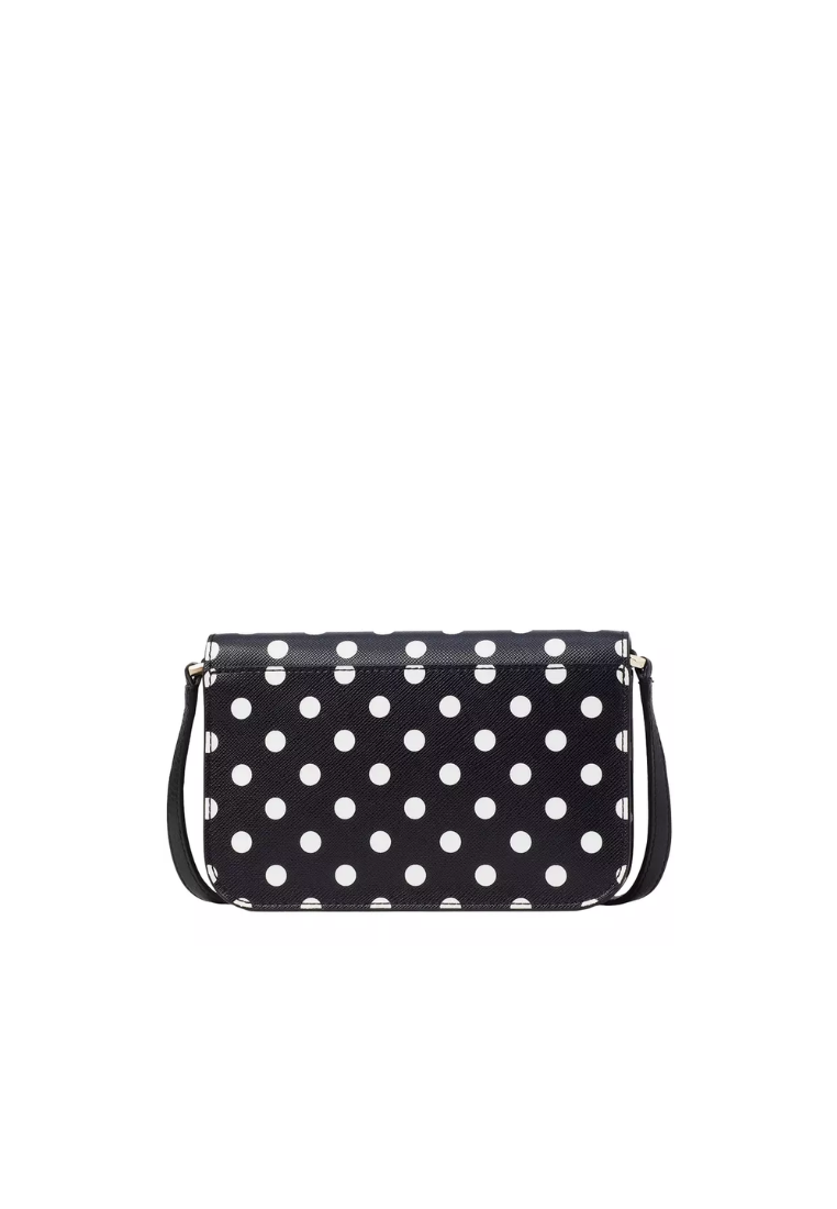 Kate Spade Cheers Boxed Crossbody Bag In Black Multi K7235