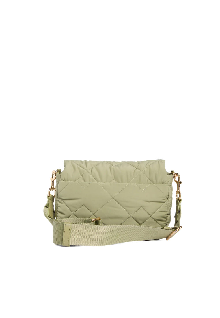Marc Jacobs Quilted Nylon Messenger Bag In Reed 4F5HMS018H02