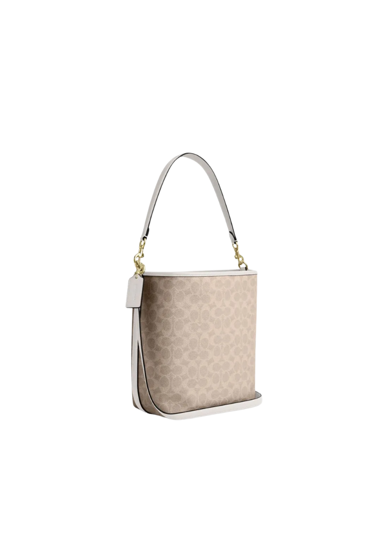 Coach City Large Bucket Bag In Sand Chalk CT802