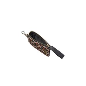 Kate Spade Chelsea Leopard Card Case Lanyard In Brown Multi KH754