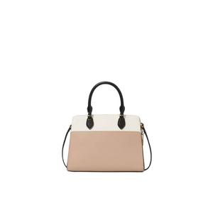 Kate Spade Madison Colorblock Saffiano Leather Small Satchel Bag In Toasted KC620