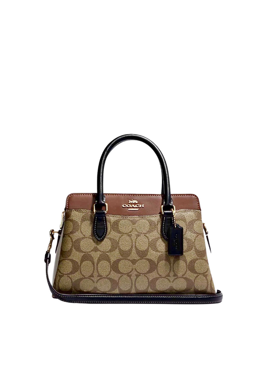 Coach Darcie CH490 Carryall In Signature Canvas In Khaki Multi