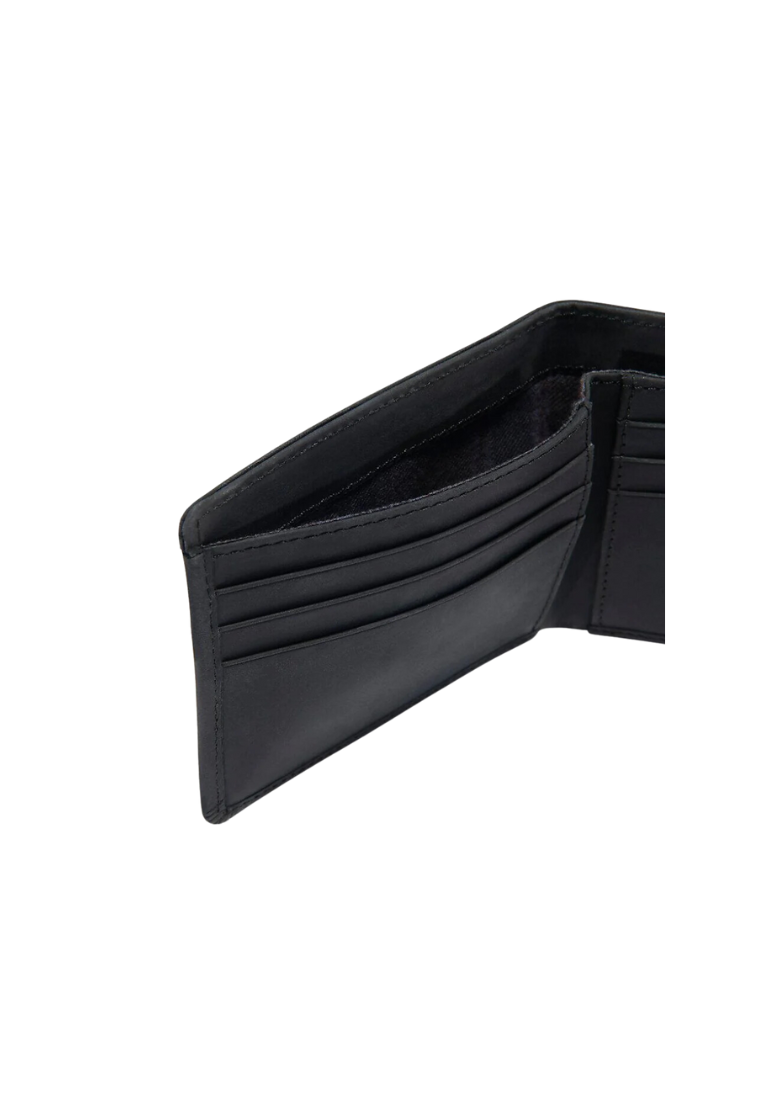 Carhartt Saddle Leather Bifold Wallet In Black WW0207