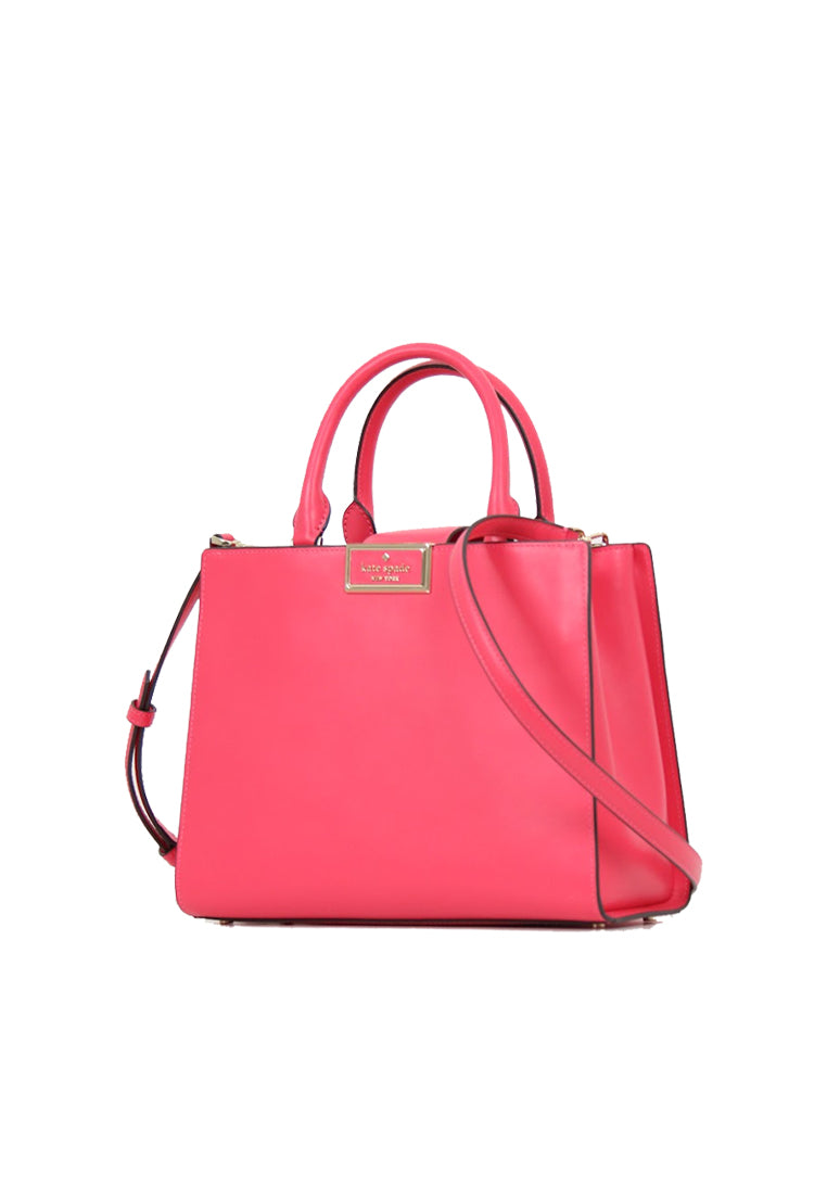 Kate Spade Reegan Handbag Satchel In Pink Pepper KB707