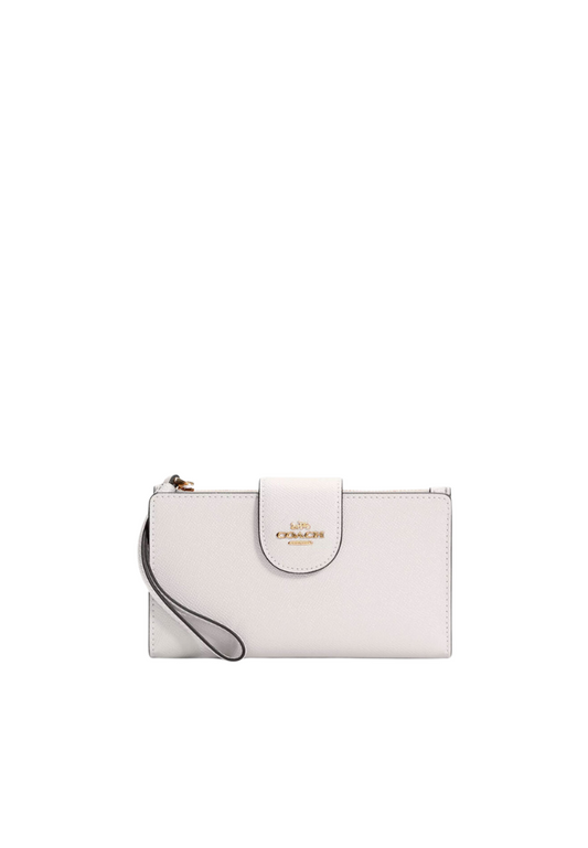 Coach Phone Wallet In Chalk CS441