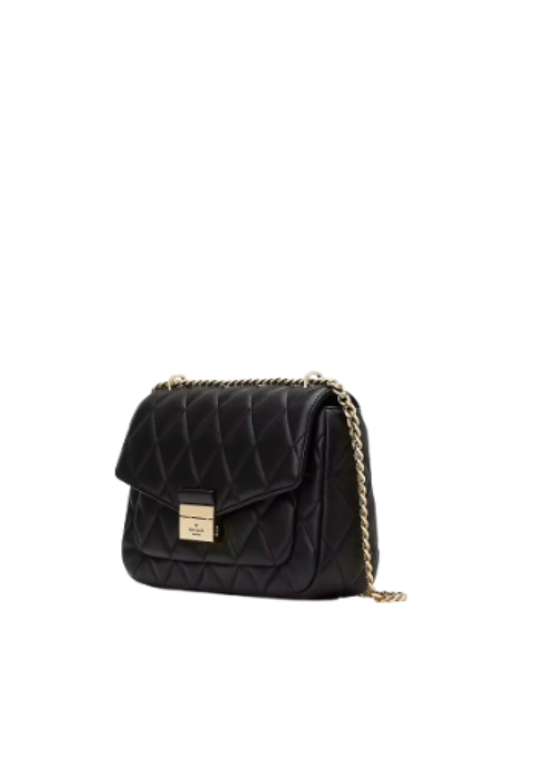 Kate Spade Carey KA766 Medium Flap Shoulder Bag In Black