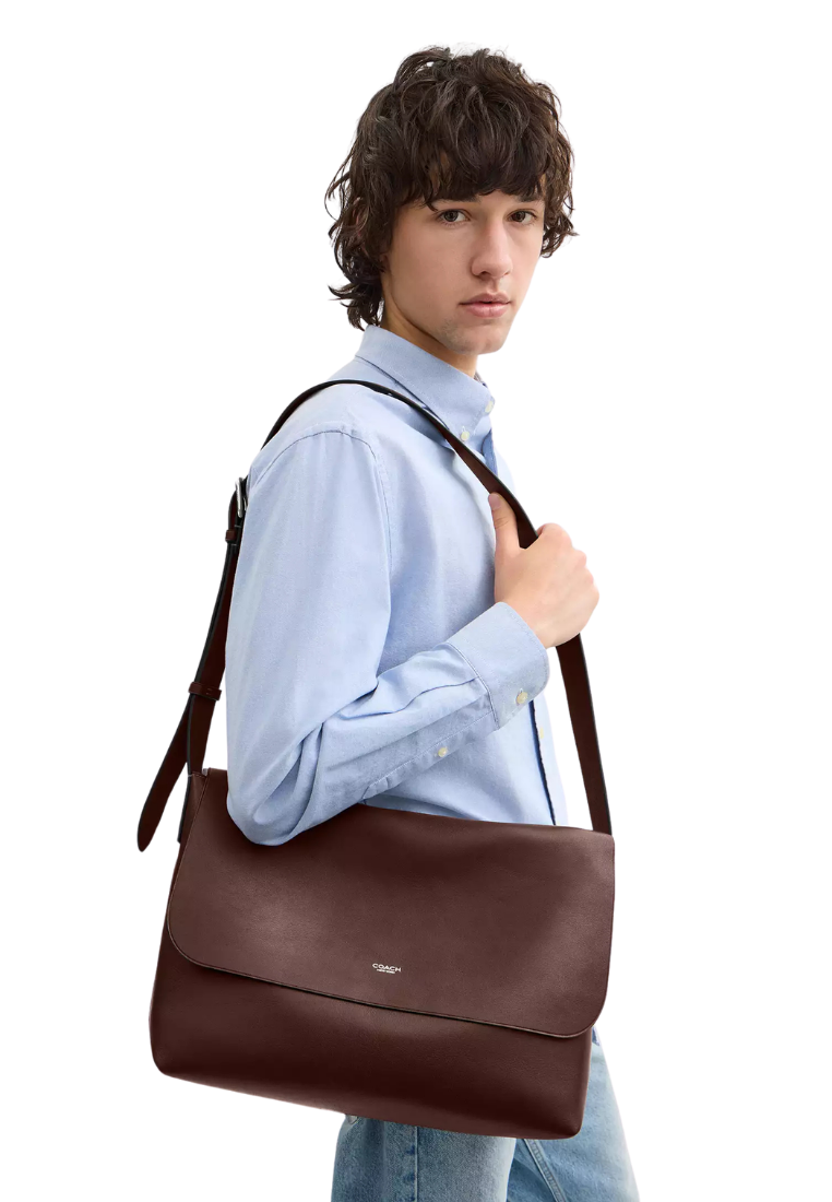 ( PREORDER ) Coach Ludlow Messenger Bag In Maple CCB58
