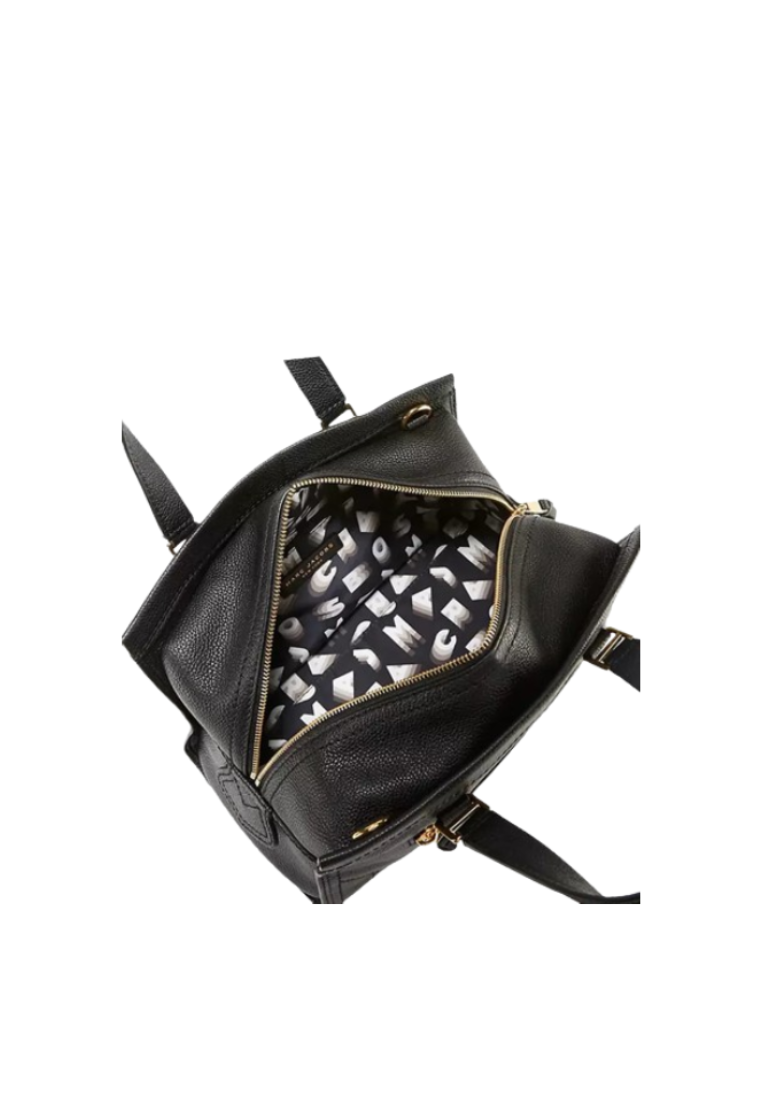 Marc Jacobs Cruiser M0015021 Leather Satchel Bag In Black