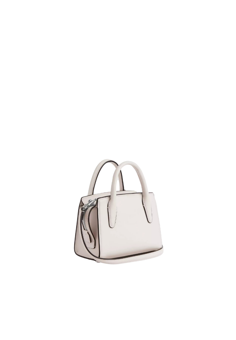 ( AS IS ) Coach Andrea Mini Carryall Crossbody Bag In Chalk CO974 2