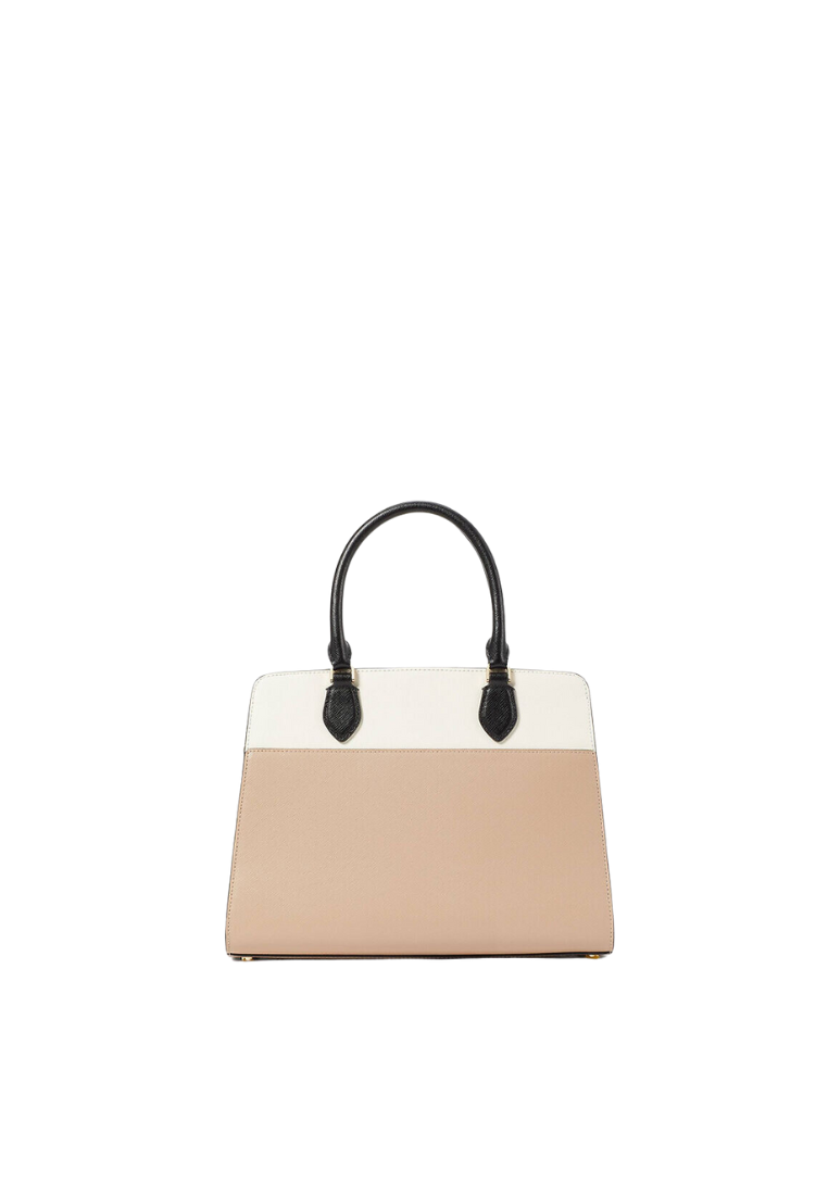 Kate Spade Madison Colorblock Medium Satchel Bag In Toasted KC621