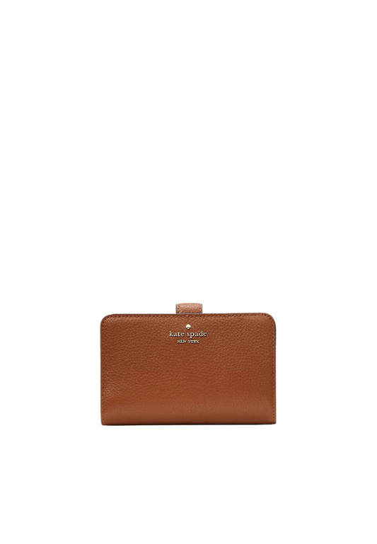 Kate Spade Lena Medium Compact Billfold Wallet In Warm Ginger KH787
