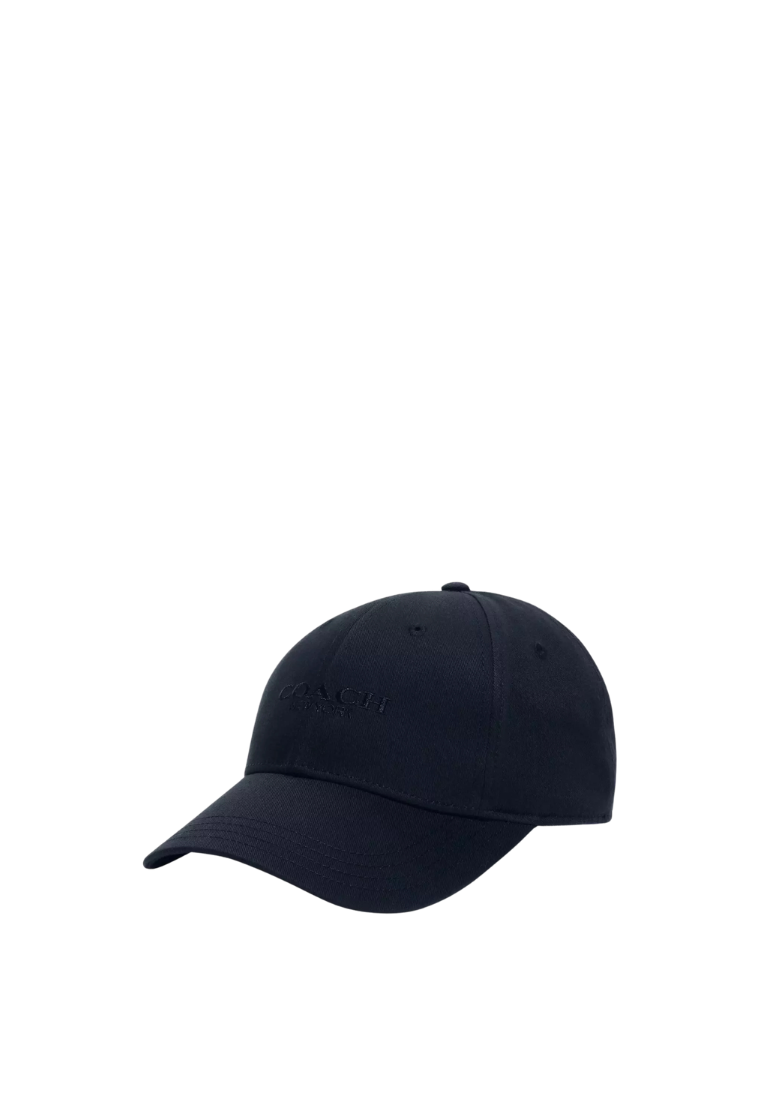 ( PREORDER ) Coach Embroidered Baseball Hats In Navy CAA64